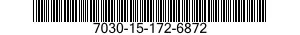 7030-15-172-6872 SOFTWARE MICROSOFT 7030151726872 151726872