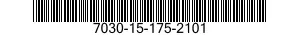 7030-15-175-2101 DISK PROGRAM, AUTOM 7030151752101 151752101