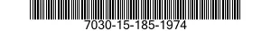 7030-15-185-1974 SOFTWARE WINDOWS XP 7030151851974 151851974