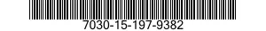 7030-15-197-9382 DISK PROGRAM, AUTOM 7030151979382 151979382