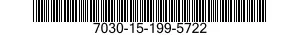7030-15-199-5722 DISK PROGRAM, AUTOM 7030151995722 151995722