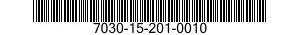 7030-15-201-0010 DISK PROGRAM, AUTOM 7030152010010 152010010