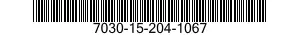 7030-15-204-1067 HW/SW DAC 7030152041067 152041067