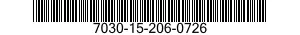 7030-15-206-0726 LICENZA SOFTWARE BR 7030152060726 152060726