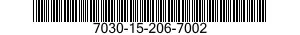 7030-15-206-7002 SOFTWARE KIT 7030152067002 152067002