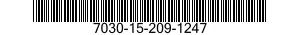 7030-15-209-1247 PROGRAMMA EMULAZION 7030152091247 152091247