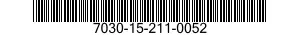 7030-15-211-0052 SOFTWARE WINDOWS M. 7030152110052 152110052
