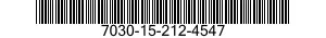 7030-15-212-4547 HEAD SOFTWARE NERO 7030152124547 152124547
