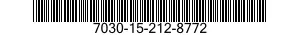 7030-15-212-8772 SOFTWARE 7030152128772 152128772