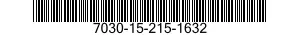 7030-15-215-1632 PROGRAMMA SOFTWARE 7030152151632 152151632