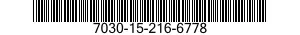 7030-15-216-6778 SOFTWARE DEVELOPER- 7030152166778 152166778