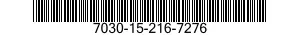 7030-15-216-7276 SOFTWARE FILE MAKER 7030152167276 152167276