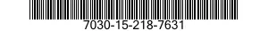 7030-15-218-7631 SOFTWARE CON LICENZ 7030152187631 152187631