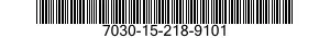 7030-15-218-9101 SOFTWARE ANALYTICAL 7030152189101 152189101
