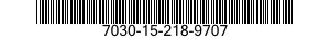 7030-15-218-9707 SOFTWARE INTERGRAPH 7030152189707 152189707