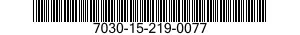 7030-15-219-0077 SOFTWARE CORELDRAWV 7030152190077 152190077
