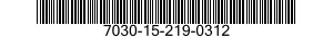 7030-15-219-0312 SOFTWARE L3 COMMUNI 7030152190312 152190312