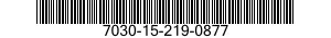 7030-15-219-0877 SOFTWARE COMPAQ TRU 7030152190877 152190877