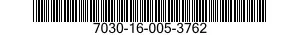 7030-16-005-3762 SOFTWARE KIT 7030160053762 160053762