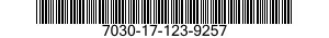 7030-17-123-9257 DISK PROGRAM,AUTOMATIC DATA PROCESSING 7030171239257 171239257