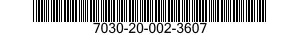 7030-20-002-3607 SOFTWARE KIT 7030200023607 200023607