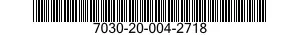 7030-20-004-2718 DISK PROGRAM,AUTOMATIC DATA PROCESSING 7030200042718 200042718