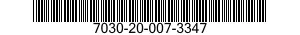 7030-20-007-3347 DISK PROGRAM,AUTOMATIC DATA PROCESSING 7030200073347 200073347