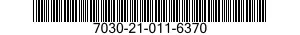 7030-21-011-6370 DISK PROGRAM,AUTOMATIC DATA PROCESSING 7030210116370 210116370