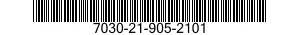 7030-21-905-2101 DISK PROGRAM,AUTOMATIC DATA PROCESSING 7030219052101 219052101