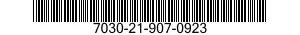 7030-21-907-0923 DISK PROGRAM,AUTOMATIC DATA PROCESSING 7030219070923 219070923