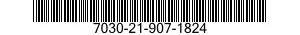 7030-21-907-1824 DISK PROGRAM,AUTOMATIC DATA PROCESSING 7030219071824 219071824