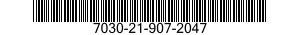 7030-21-907-2047 DISK PROGRAM,AUTOMATIC DATA PROCESSING 7030219072047 219072047