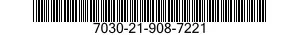 7030-21-908-7221 DISK PROGRAM,AUTOMATIC DATA PROCESSING 7030219087221 219087221