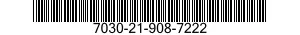 7030-21-908-7222 DISK PROGRAM,AUTOMATIC DATA PROCESSING 7030219087222 219087222