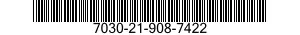 7030-21-908-7422 DISK PROGRAM,AUTOMATIC DATA PROCESSING 7030219087422 219087422
