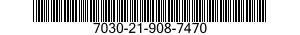 7030-21-908-7470 DISK PROGRAM,AUTOMATIC DATA PROCESSING 7030219087470 219087470