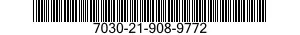 7030-21-908-9772 DISK PROGRAM,AUTOMATIC DATA PROCESSING 7030219089772 219089772