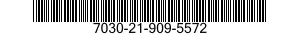 7030-21-909-5572 DISK PROGRAM,AUTOMATIC DATA PROCESSING 7030219095572 219095572