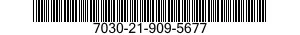 7030-21-909-5677 DISK PROGRAM,AUTOMATIC DATA PROCESSING 7030219095677 219095677
