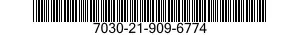 7030-21-909-6774 DISK PROGRAM,AUTOMATIC DATA PROCESSING 7030219096774 219096774