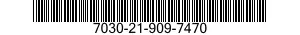 7030-21-909-7470 DISK PROGRAM,AUTOMATIC DATA PROCESSING 7030219097470 219097470