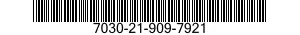 7030-21-909-7921  7030219097921 219097921