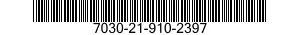 7030-21-910-2397 DISK PROGRAM,AUTOMATIC DATA PROCESSING 7030219102397 219102397