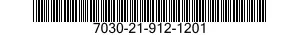 7030-21-912-1201 DISK PROGRAM,AUTOMATIC DATA PROCESSING 7030219121201 219121201