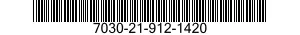 7030-21-912-1420 DISK PROGRAM,AUTOMATIC DATA PROCESSING 7030219121420 219121420