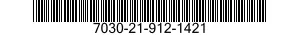 7030-21-912-1421 DISK PROGRAM,AUTOMATIC DATA PROCESSING 7030219121421 219121421