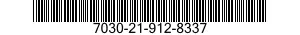 7030-21-912-8337 TAPE PROGRAM,AUTOMATIC DATA PROCESSING 7030219128337 219128337