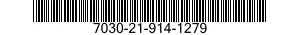 7030-21-914-1279 DISK PROGRAM,AUTOMATIC DATA PROCESSING 7030219141279 219141279