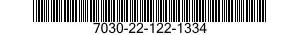 7030-22-122-1334 DISK PROGRAM,AUTOMATIC DATA PROCESSING 7030221221334 221221334