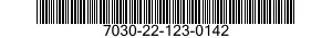 7030-22-123-0142 DISK PROGRAM,AUTOMATIC DATA PROCESSING 7030221230142 221230142